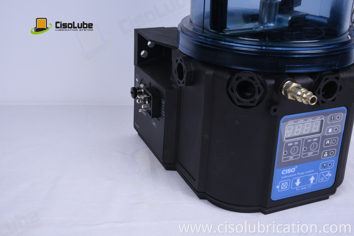electric grease centralized lubrication pump 2L with control for constrcution machinery